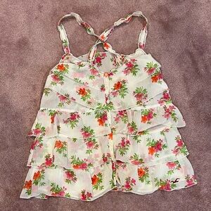 Hollister | Floral Layered Tank